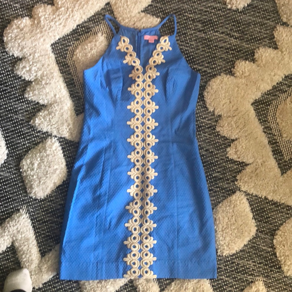 Lilly Pulitzer Pearl Shift Dress Size 0
